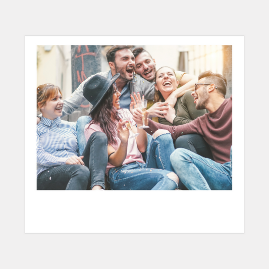 Retro Magnetfoto Large 100 x 90 mm