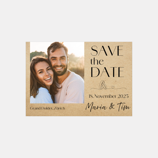 Save the Date Magnete personalisieren - Paper